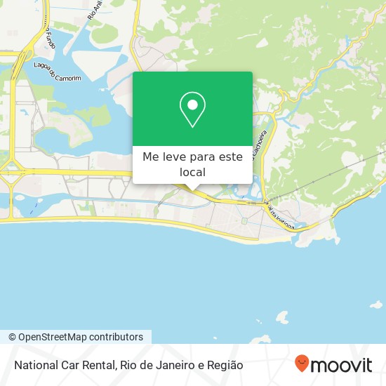 National Car Rental mapa