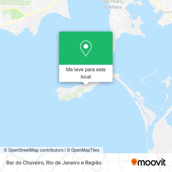 Bar do Chuveiro mapa