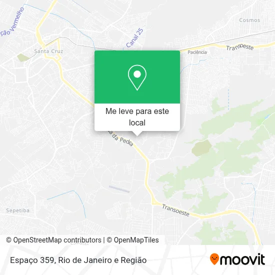 Espaço 359 mapa