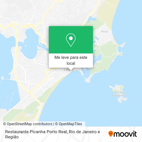 Restaurante Picanha Porto Real mapa