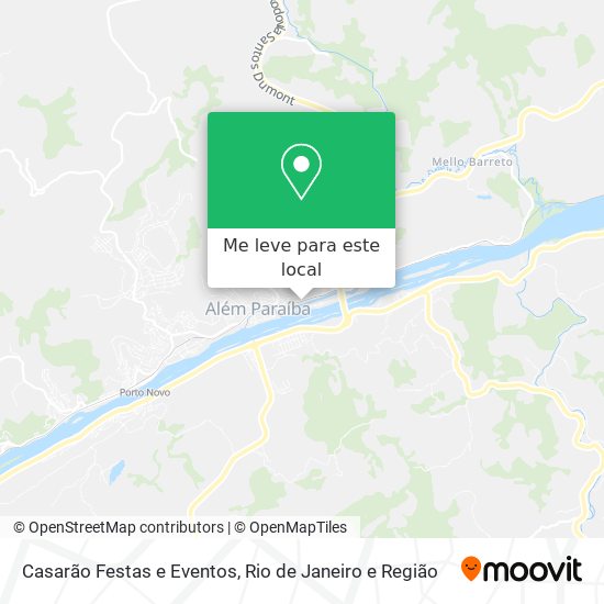 Casarão Festas e Eventos mapa