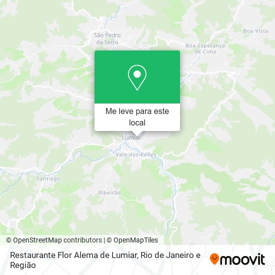 Restaurante Flor Alema de Lumiar mapa