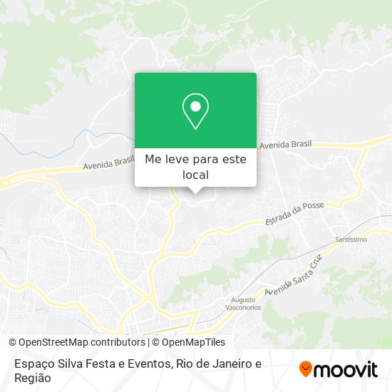 Espaço Silva Festa e Eventos mapa