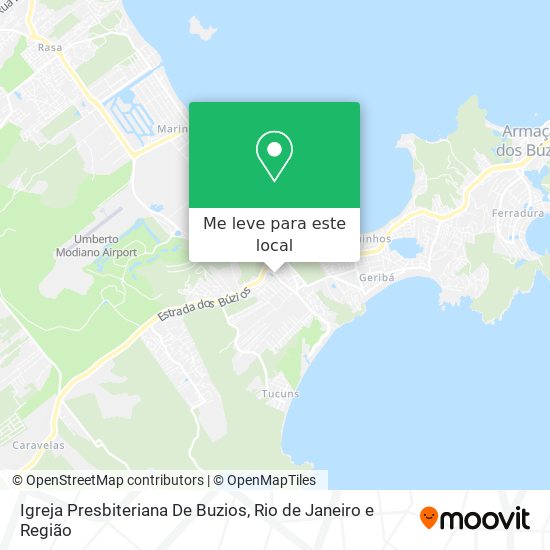 Igreja Presbiteriana De Buzios mapa