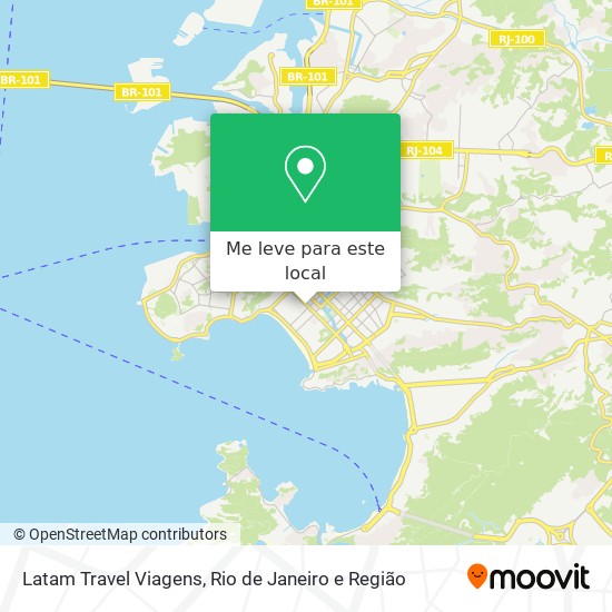 Latam Travel Viagens mapa