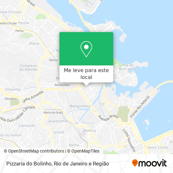 Pizzaria do Bolinho mapa