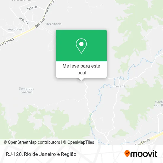 RJ-120 mapa