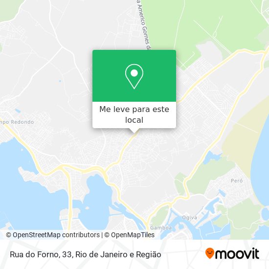 Rua do Forno, 33 mapa