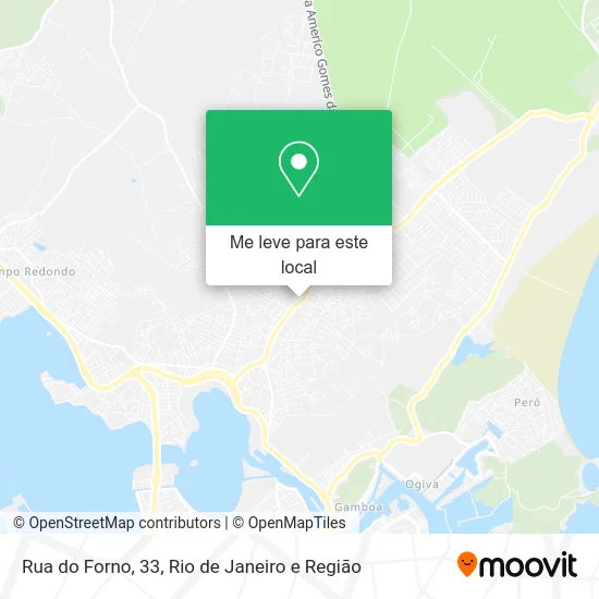 Rua do Forno, 33 mapa