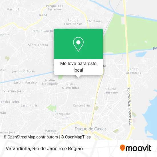 Varandinha mapa