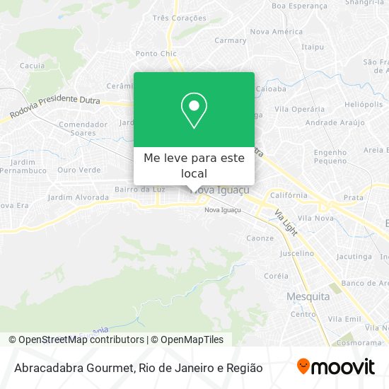 Abracadabra Gourmet mapa