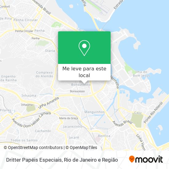 Dritter Papéis Especiais mapa