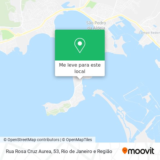 Rua Rosa Cruz Aurea, 53 mapa