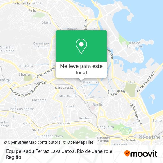 Equipe Kadu Ferraz Lava Jatos mapa