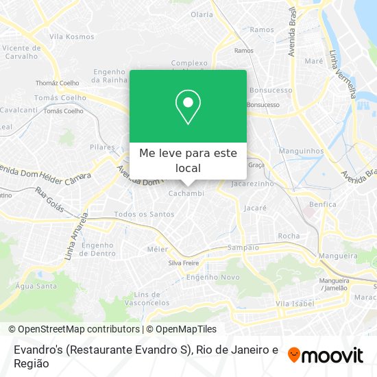 Evandro's (Restaurante Evandro S) mapa