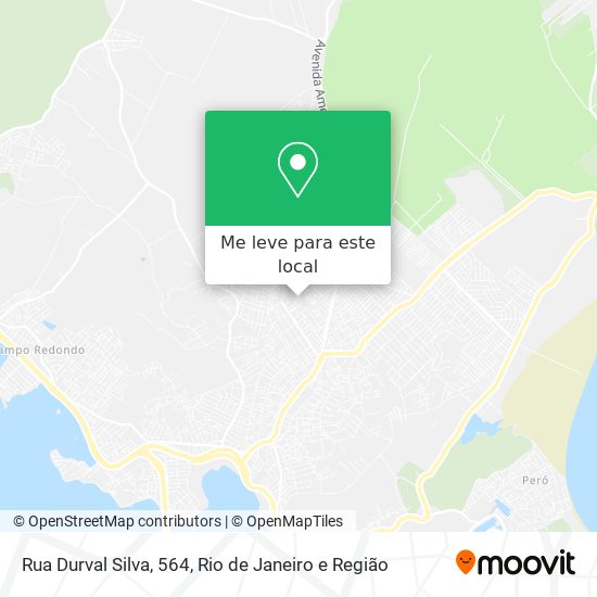 Rua Durval Silva, 564 mapa