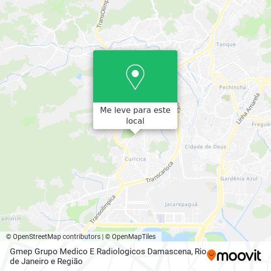 Gmep Grupo Medico E Radiologicos Damascena mapa