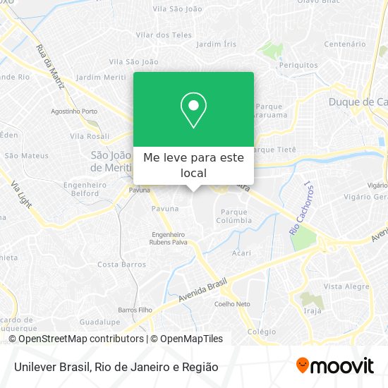 Unilever Brasil mapa