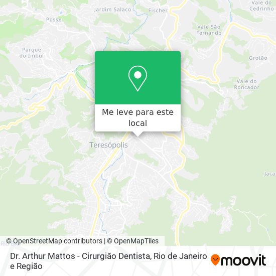 Dr. Arthur Mattos - Cirurgião Dentista mapa