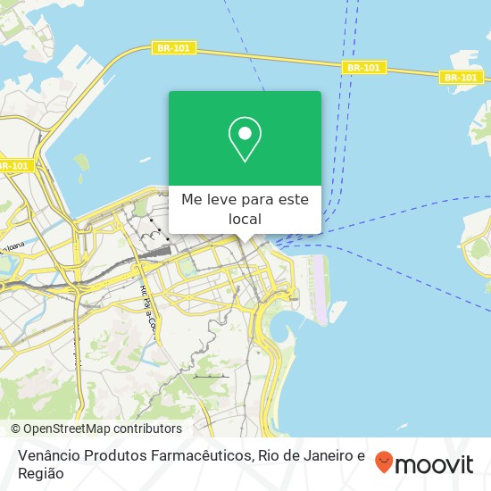 Venâncio Produtos Farmacêuticos mapa