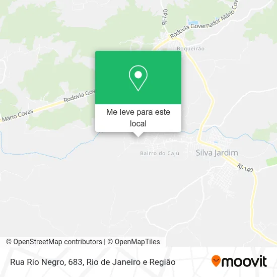 Rua Rio Negro, 683 mapa