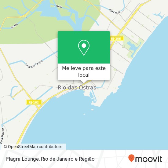 Flagra Lounge mapa