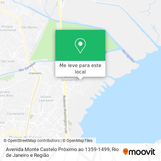 Avenida Monte Castelo Próximo ao 1359-1499 mapa