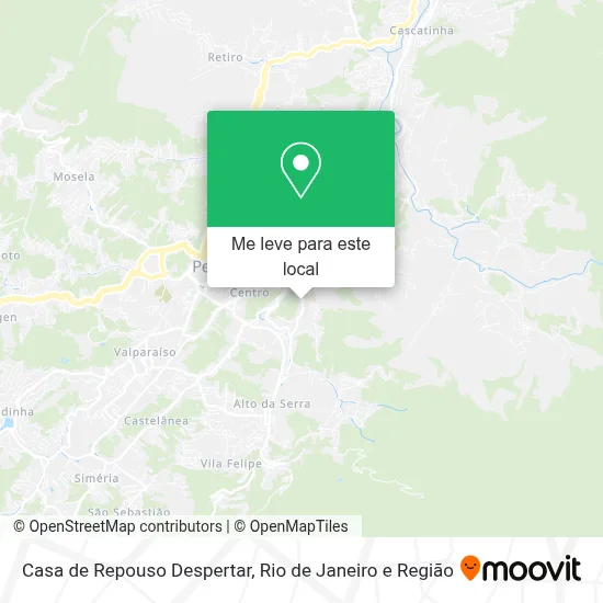 Casa de Repouso Despertar mapa