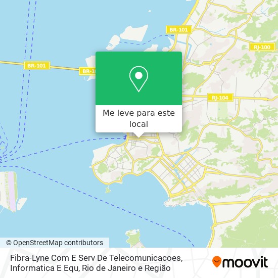 Fibra-Lyne Com E Serv De Telecomunicacoes, Informatica E Equ mapa