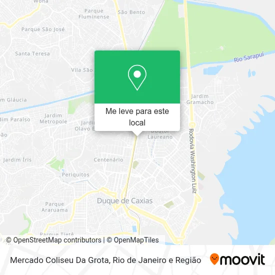 Mercado Coliseu Da Grota mapa
