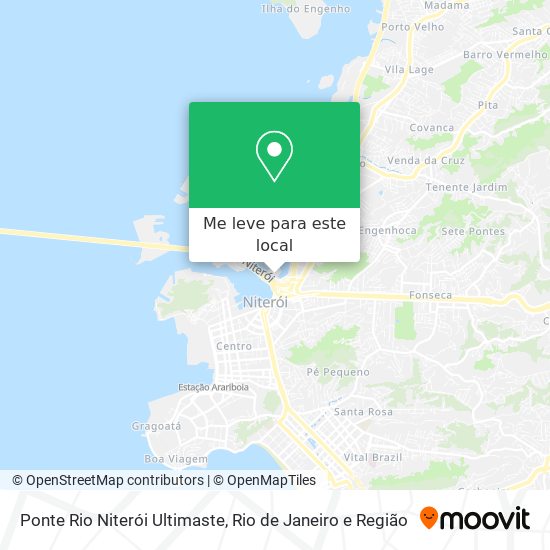 Ponte Rio Niterói Ultimaste mapa