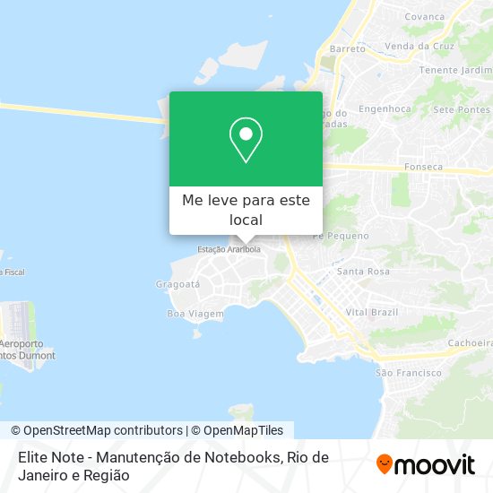 Elite Note - Manutenção de Notebooks mapa