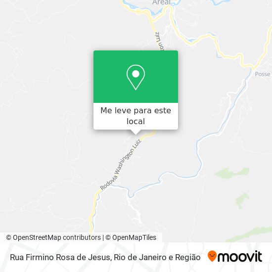 Rua Firmino Rosa de Jesus mapa