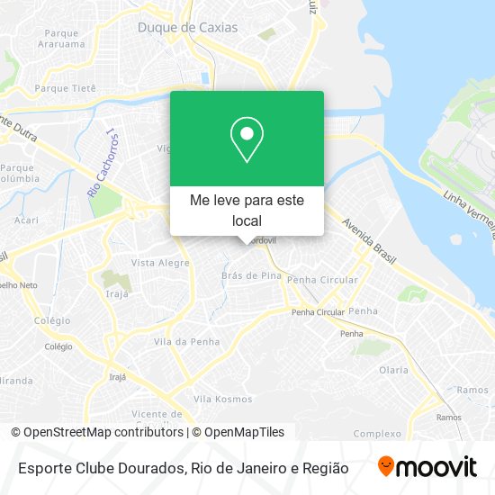 Esporte Clube Dourados mapa