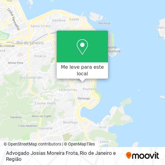 Advogado Josias Moreira Frota mapa
