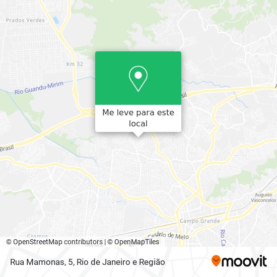 Rua Mamonas, 5 mapa