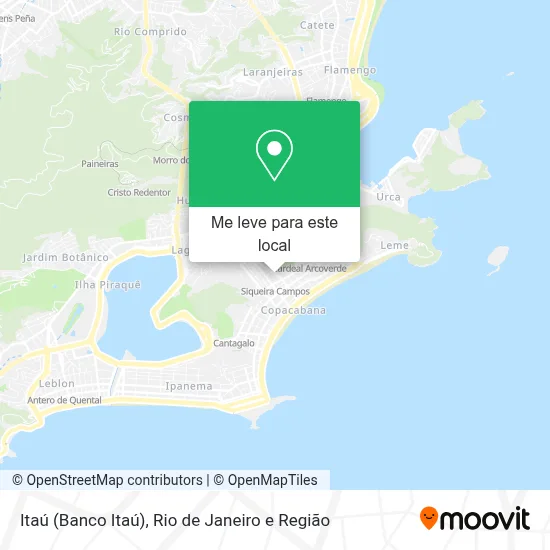 Itaú (Banco Itaú) mapa