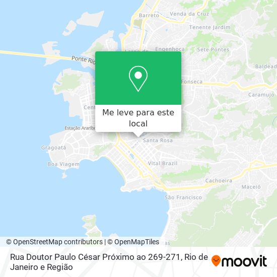 Rua Doutor Paulo César Próximo ao 269-271 mapa