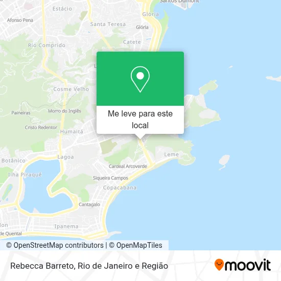 Rebecca Barreto mapa