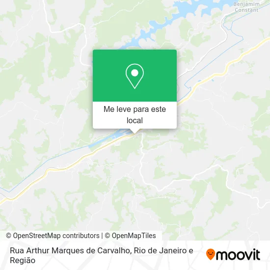 Rua Arthur Marques de Carvalho mapa