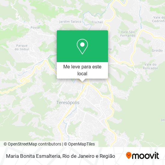 Maria Bonita Esmalteria mapa