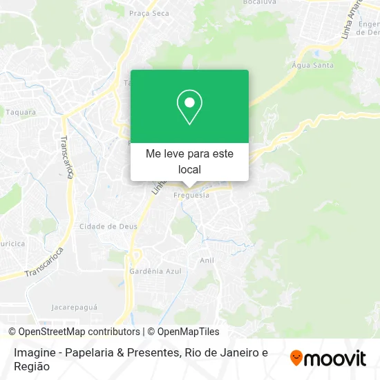 Imagine - Papelaria & Presentes mapa