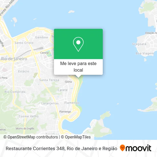 Restaurante Corrientes 348 mapa