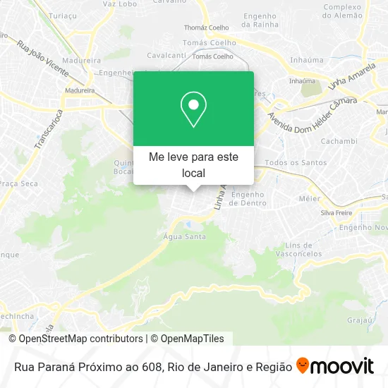 Rua Paraná Próximo ao 608 mapa