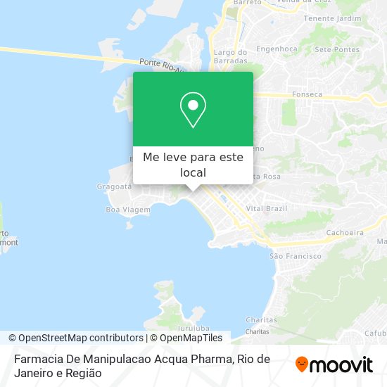 Farmacia De Manipulacao Acqua Pharma mapa
