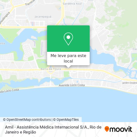 Amil - Assistência Médica Internacional S / A. mapa