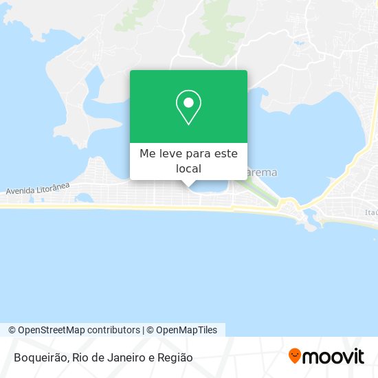 Boqueirão mapa