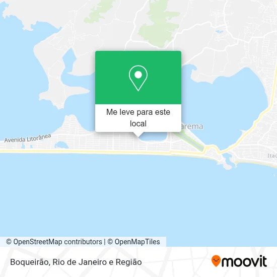 Boqueirão mapa
