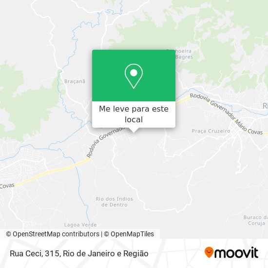 Rua Ceci, 315 mapa
