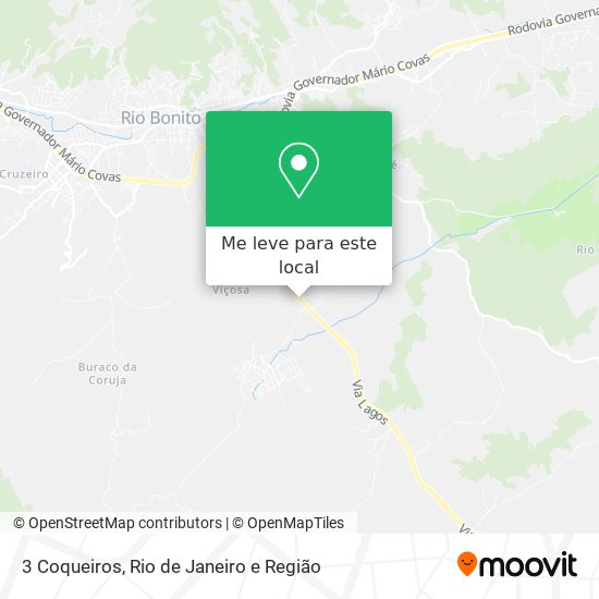 3 Coqueiros mapa